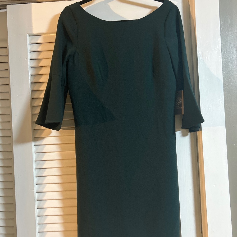 3/4 sleeve cocktail dress